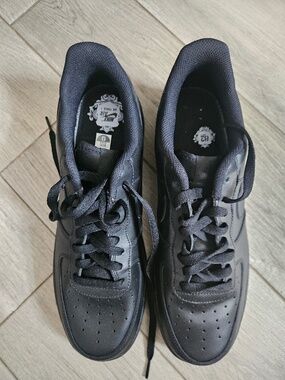 Nike Air Force 1 '07 Low Triple Black Size 13